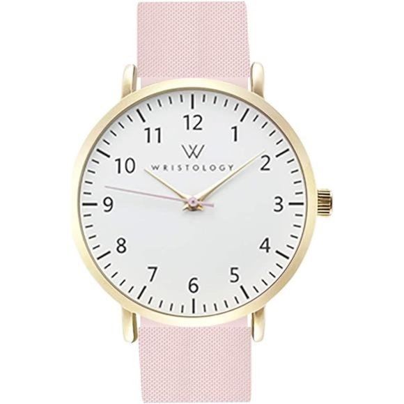 19 Options - Maxi Numbers Watch, Silicone Band - Interchangeable Silicone Strap main image 4